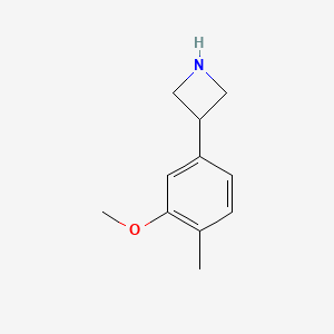 3-(3-Methoxy-4-methylphenyl)azetidine