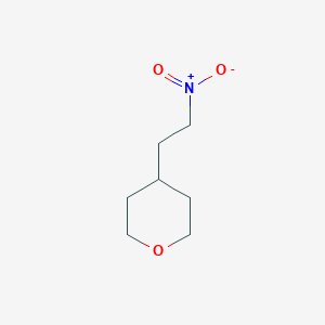 4-(2-Nitroethyl)oxane