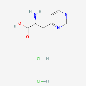 (2R)-2-amino-3-(pyrimidin-4-yl)propanoicaciddihydrochloride