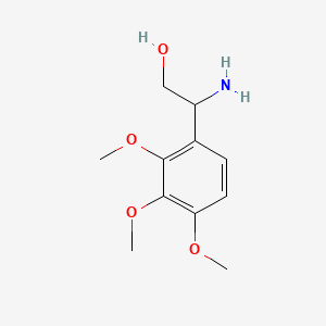 2-Amino-2-(2,3,4-trimethoxyphenyl)ethanol