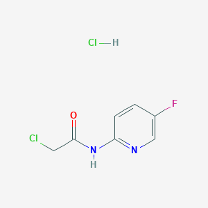 2-Chloro-n-(5-fluoropyridin-2-yl)acetamide hydrochloride