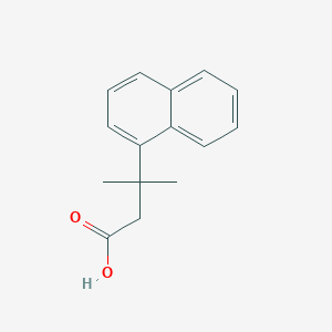 3-Methyl-3-(naphthalen-1-yl)butanoic acid