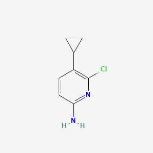 6-Chloro-5-cyclopropylpyridin-2-amine