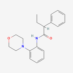 N-[2-(morpholin-4-yl)phenyl]-2-phenylbutanamide