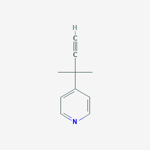 4-(2-Methylbut-3-yn-2-yl)pyridine