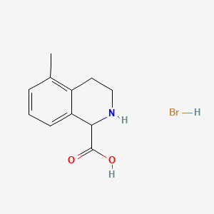 5-Methyl-1,2,3,4-tetrahydroisoquinoline-1-carboxylicacidhydrobromide