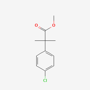 B1358773 Methyl 2-(4-chlorophenyl)-2-methylpropanoate CAS No. 57225-86-2