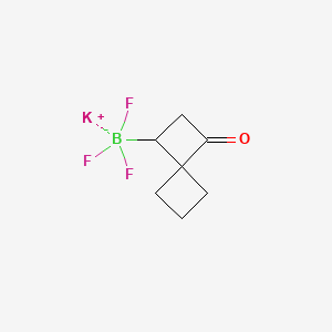 Potassium trifluoro(3-oxospiro[3.3]heptan-1-yl)borate