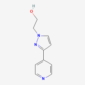 2-(3-(pyridin-4-yl)-1H-pyrazol-1-yl)ethanol