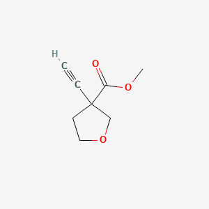 Methyl3-ethynyloxolane-3-carboxylate