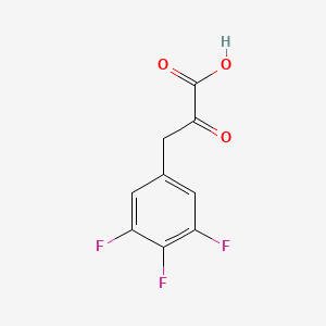 2-Oxo-3-(3,4,5-trifluorophenyl)propanoic acid