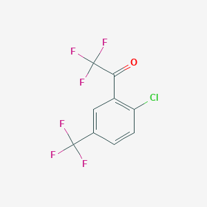 1-(2-Chloro-5-(trifluoromethyl)phenyl)-2,2,2-trifluoroethanone