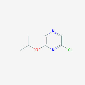 molecular formula C7H9ClN2O B1358794 2-氯-6-异丙氧基吡嗪 CAS No. 1016698-79-5