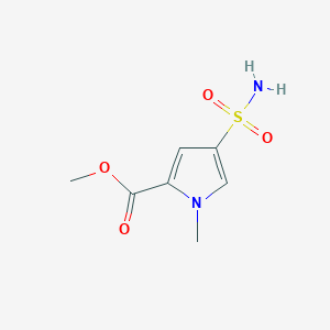 methyl 1-methyl-4-sulfamoyl-1H-pyrrole-2-carboxylate