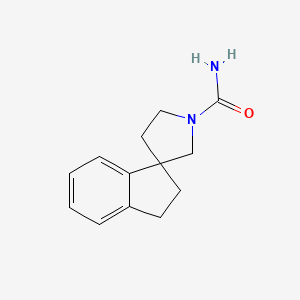 2,3-Dihydrospiro[indene-1,3'-pyrrolidine]-1'-carboxamide