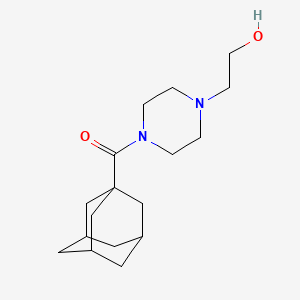 Adamantan-1-yl-[4-(2-hydroxy-ethyl)-piperazin-1-yl]-methanone