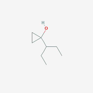 1-(Pentan-3-yl)cyclopropan-1-ol