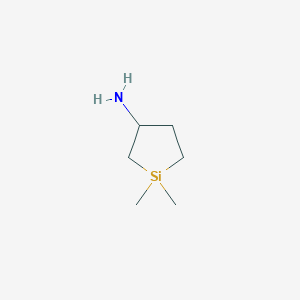 1,1-Dimethylsilolan-3-amine