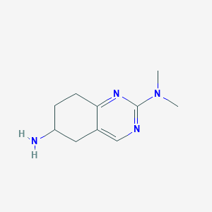 N2,N2-dimethyl-5,6,7,8-tetrahydroquinazoline-2,6-diamine