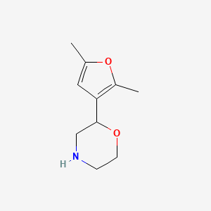 2-(2,5-Dimethylfuran-3-yl)morpholine