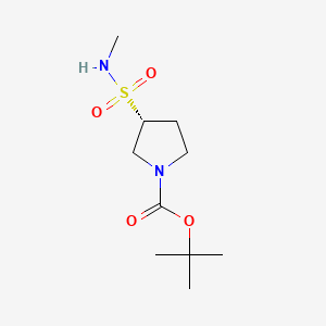 tert-butyl (3R)-3-(methylsulfamoyl)pyrrolidine-1-carboxylate