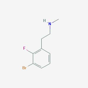 [2-(3-Bromo-2-fluorophenyl)ethyl](methyl)amine