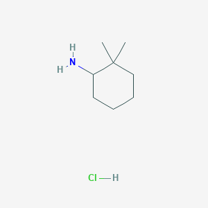 2,2-Dimethylcyclohexan-1-aminehydrochloride