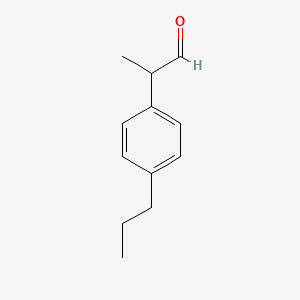 2-(4-Propylphenyl)propanal