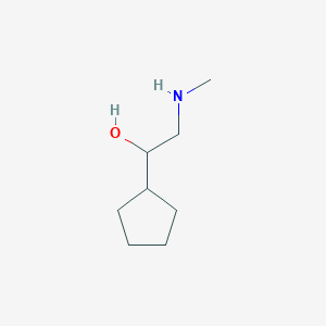 1-Cyclopentyl-2-(methylamino)ethan-1-ol