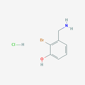 3-(Aminomethyl)-2-bromophenol hydrochloride