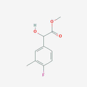 Methyl 2-(4-fluoro-3-methylphenyl)-2-hydroxyacetate