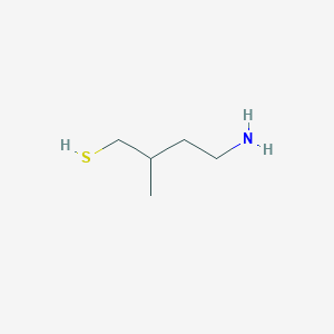 4-Amino-2-methylbutane-1-thiol