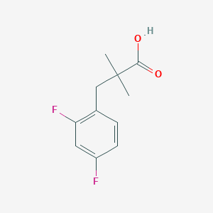 3-(2,4-Difluorophenyl)-2,2-dimethylpropanoic acid