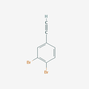 1,2-Dibromo-4-ethynylbenzene