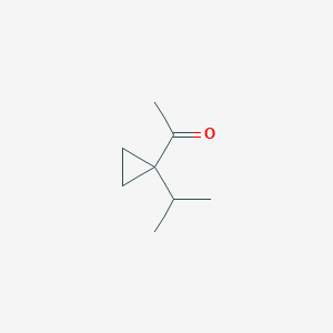 molecular formula C8H14O B13588502 1-(1-Isopropylcyclopropyl)ethan-1-one 