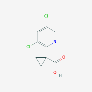 1-(3,5-Dichloropyridin-2-yl)cyclopropane-1-carboxylic acid