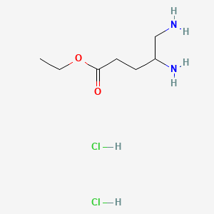 Ethyl4,5-diaminopentanoatedihydrochloride