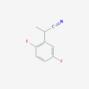 2-(2,5-Difluorophenyl)propanenitrile