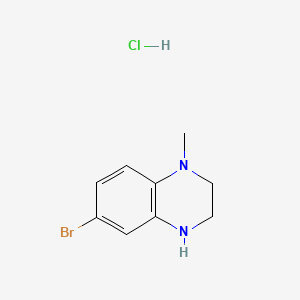 6-Bromo-1-methyl-1,2,3,4-tetrahydroquinoxaline hydrochloride