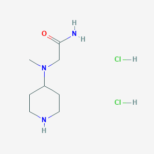 2-[Methyl(piperidin-4-yl)amino]acetamidedihydrochloride