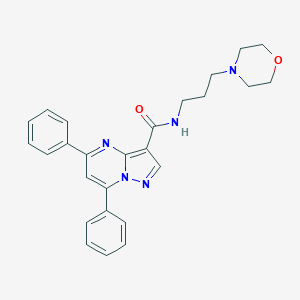 molecular formula C26H27N5O2 B135888 瑞弗沙 CAS No. 313397-13-6