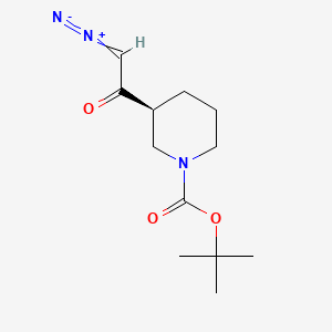 tert-butyl(3S)-3-(2-diazoacetyl)piperidine-1-carboxylate