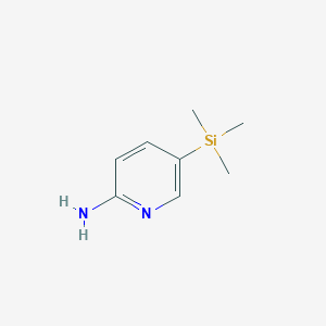 5-(Trimethylsilyl)pyridin-2-amine