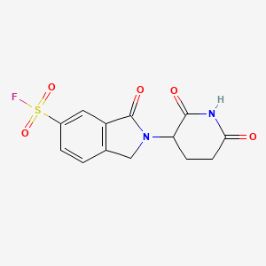 2-(2,6-Dioxopiperidin-3-yl)-3-oxoisoindoline-5-sulfonyl fluoride