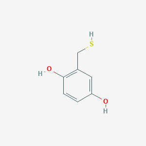 2-(Sulfanylmethyl)benzene-1,4-diol