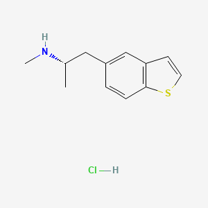 [(2S)-1-(1-benzothiophen-5-yl)propan-2-yl](methyl)aminehydrochloride