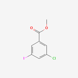 molecular formula C8H6ClIO2 B1358888 3-氯-5-碘苯甲酸甲酯 CAS No. 289039-85-6