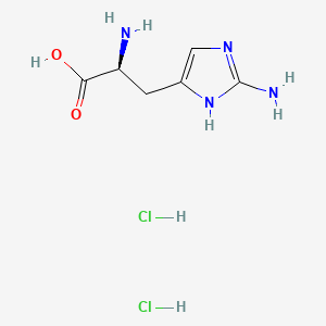 (2S)-2-amino-3-(2-amino-1H-imidazol-4-yl)propanoicaciddihydrochloride