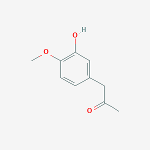 molecular formula C10H12O3 B1358893 1-(3-Hydroxy-4-methoxyphenyl)propan-2-one CAS No. 319914-20-0