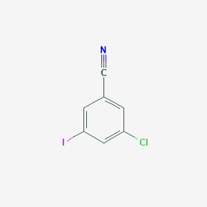 molecular formula C7H3ClIN B1358899 3-Chloro-5-iodobenzonitrile CAS No. 289039-30-1